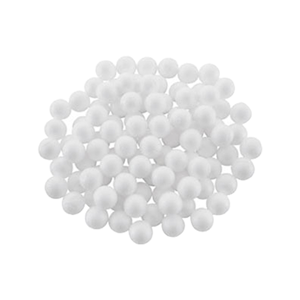 Polystyrene Balls, 75mm, 500 Pieces/Pack Bag