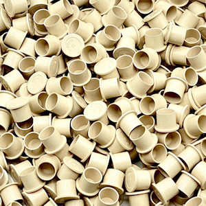 PLA Wide Base Ink Cap, 13mm, 200/Bag Bag