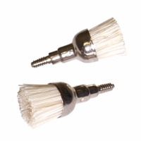 H&g Junior Cup Brushes Screw In Wht 36/p Pack