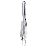 Perfect Adson Tissue Forceps, 12.5cm, 1 x 2 Teeth, Each