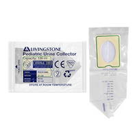 Out of Date, Liv Paediatric Urine Collector, Latex Free, 100ml, 100 Pieces/Bx, Original Unopened Condition, Discounted, While Stocks Last Box