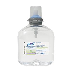 Out of Date, Purell TFX Antiseptic Hand Foam, 1.2 Litre, Refill, 2 Bottles/Carton, Price Discounted, While Stocks last Carton
