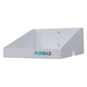 FaceShield Wall Mount, 21(L) x 24(W) x 10(H) cm, with 2 Screws and 2 Wall Plugs, Each Each