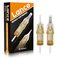 Pepax Cartridges, 3 Round Liner, ? 0.35mm, Long Taper, 20 Pieces/Box Box