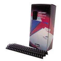 BINDING COMBS 21 R 19MM BLACK BOX/100 Box