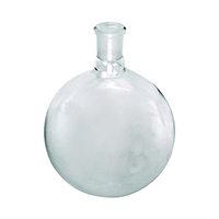 Flask, Round Bottom, 3000ml, Short Neck, 34/35 Socket Joint, Borosilicate Glass, Each Each