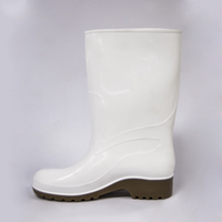 Bata Cara Gumboots White 300mm Non-Safety Style 592-13046 Size 7 1 Pair Pair