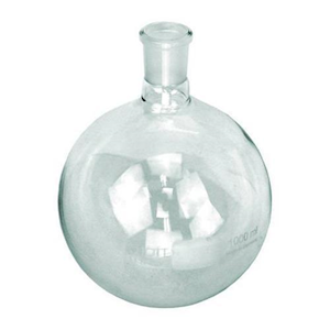 Flask, Round Bottom, 250ml, Short Neck, 34/35 Socket Joint, Borosilicate Glass, Each Each
