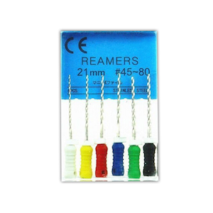 Reamers 21mm, No. 55 , 6/Pack Pack