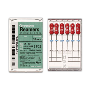KERR 06137 REAMERS 25MM #70 6/PK Pack