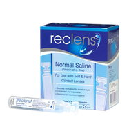 Reclens Normal Saline, 15ml in Ampoule, 15/Box Box