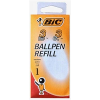 PEN REFILLS BIC FOR BIC-E3 BLACK Each