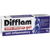 Out of Date Difflam Anti-Inflammatory Gel 30g, Benzydamine Hydrochloride 5pct Ea Orig Unopened Condition Price Discounted While Stocks Last Pack