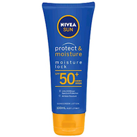 NIVEA MOISTURE LOCK SPF50+ SUNSCREEN LOTION 100ML EA Each