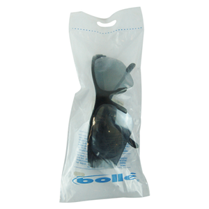Bolle Safety Glasses, Bat 2, Black Frame, Flash Blue Lens, Each Each