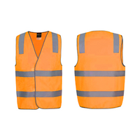 Livingstone High Visibility Safety Vest with Night Reflectivity, Triple Extra Large, Orange, Each Each