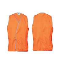 Livingstone High Visibility Safety Vest, Day Use, Small, Orange, Each Each