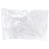 Samco Grad Transfer Pipettes 222,1mL Large Bulb,5.8mL Capacity,15.5L cm,4.6Dmm Stem,Bulb Draw 3.4mL,25Drops/mL,Sterile,20/Pk,500/Pk Box
