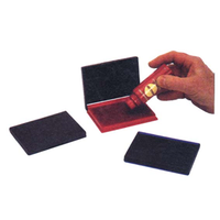 STAMP PAD SANFORD FOAM NO. 2 8.25X15.9CM UNINKED EACH Each