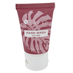 Sofeel Earth Hand Wash, Aloe Vera, 30ml Cap Top Bottles, 300/Carton Carton