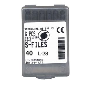 Liv S Files 28mm #40 6/bx Cc Box