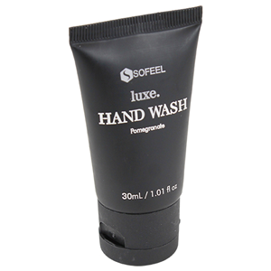 Sofeel Luxe Hand Wash, Pomegranate, 30ml Cap Top Bottles, 300/Carton Carton