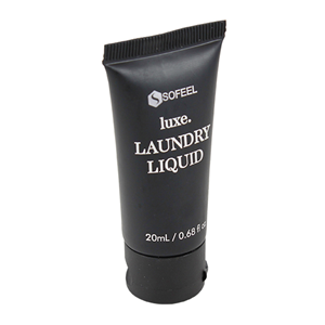 Sofeel Luxe Laundry Liquid Detergent, 20ml Cap Top Bottle, 300/Carton Carton