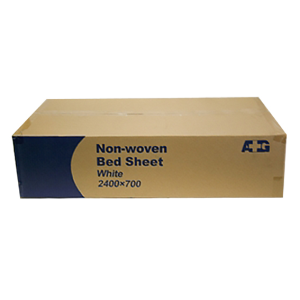Stretcher Cover Sheet, 70 x 240cm, White Non Woven, 100/Carton Carton