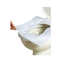 Star Hygiene Toilet Seat Covers, Disposable, White, 200 Sheets/Pack, 25 Packs/Carton, 5000 Sheets/Carton Carton