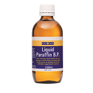 Paraffin Oil, Liquid 200ml Bottle Each