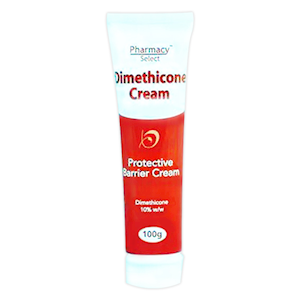 Pharmacy Select Dimethicone 10pct Cream 100G Tube, Each Each