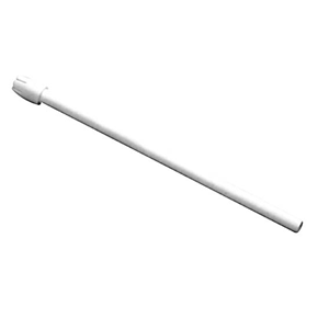 Livingstone Saliva Ejectors, White Tip with White Tube, 100 Tubes/Pack Pack