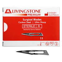 Out of Date, Liv Premium Surgical Scalpel Blade, Carbon Steel, Size 11, 100/BX, Original Unopened Condition, Price Discounted, While Stocks