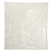 Livingstone Water Soluble Biodegradable Laundry Bags at 60 degrees Celsius, with Tie, 66 x 83cm, 25 microns, HDPE, 100/Pack Pack
