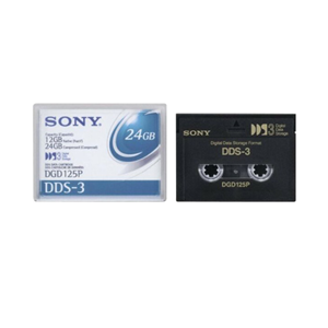 SONY DATA TAPES DGD125P DDS3 12-24GB 5/PK Pack