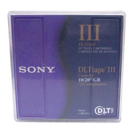 DATA CARTRIDGE DLTIII TAPE SONY 10/20GB EACH Each