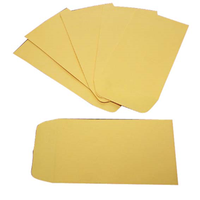 Tudor Envelopes 135 x 80mm, Seed Pocket, Press Seal, Gold, 500/Box