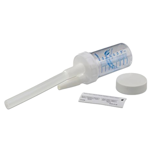 Argyle Livingstone Specimen Trap Containers and Luki Tube, 70ml, Screw-On Cap, with Patient Label, Sterile, 50/Box Box