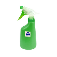 Livingstone Trigger Sprayer Bottle, Suitable for Alcohol and Water, 500ml, Recyclable Plastic, Green, Each