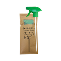 Livingstone Trigger Sprayer, Adjustable Nozzle Spray, Cap 28mm, Neck 410, Tube 210mm, Green, Biodegradable Packaging, 100 Pieces/Pack