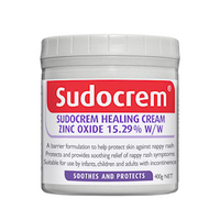 Sudocrem Healing Cream, with Active Ingredient: Zinc Oxide 15.25pct w/w, 400g, Each Each