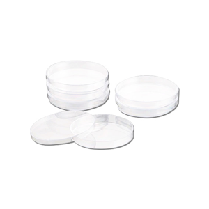Technoplas Petri Dish, 90x14mm Diameter, UV Treated, with Lid, Recyclable Polystyrene, 10 Pieces/Pack Pack