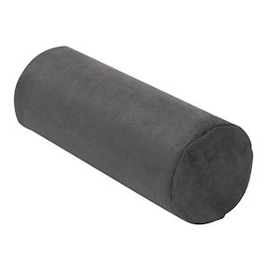 Spine Saver Lumbar Roll Round Dura-Fab, Traditional Foam, 11 x 30cm, Portable and Lightweight, Elastic Strap, Each Each