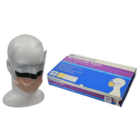 Liv Face Mask with Visor, Level 3 Barrier, with Foam Strip, Fog Free, Ear Loop, Non-Therapeutic, No Latex, Orange, No Fibreglass, 25/Box Box