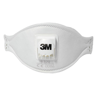 3M N95/P2 Face Mask Particulate Respirator, with Valve, Non-Therapeutic use, Each (9322+) Each