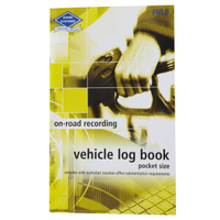 Zions Vehicle Pocket Log Book, Each Each