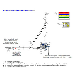 Transpac Transducer Monitoring Kit, Disposable, Carton of 25 Carton