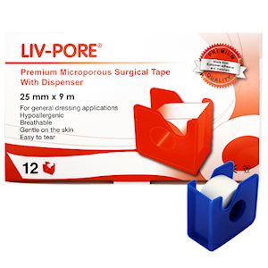 Liv-Pore Premium Microporous Surgical Paper Tape