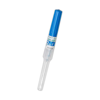 Surflash Polyutherane Intravenous IV Catheter 22 Gauge x1 inch Blue 50/Box Box