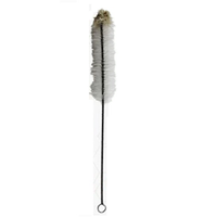 Livingstone Test Tube Brush with Cloth Top, Overall Length: 250mm Bristle: 36 x 120 mm, Each Each